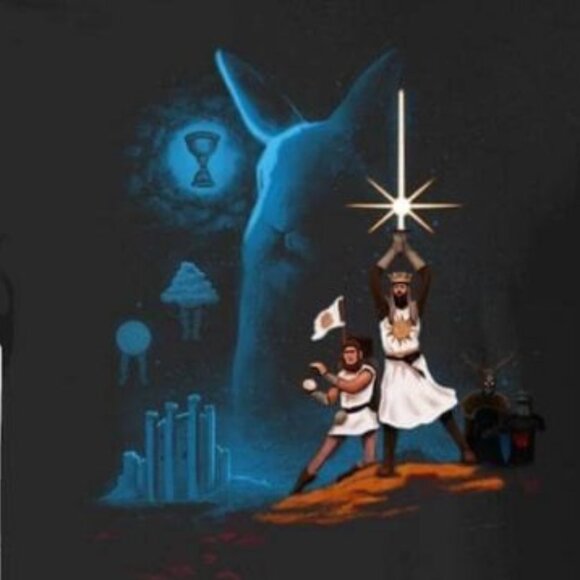 Monty Python And The Holy Grail Movie Comedy Classic Film Fan Graphic T-Shirt159 - Picture 2 of 5